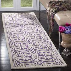 Safavieh Cambridge Collection Purple, White