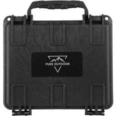 Monoprice Weatherproof Hard Case 7 x 6 x 2 in With Customizable Foam, Shockproof, Customizable Name Plate