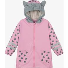 Playshoes Funktionsjakke Katze - Antracit/Mørkegrå/Lyserød/Hvid