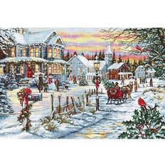 LUCAS Cross stitch kit christmas eve, b595