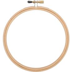 Natural Wood Embroidery Hoop W/Round Edges 4"