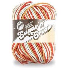 Yarn & Needlework Supplies 6 pack lily sugar'n cream yarn ombres super size-sunrise ombre -102019-19992