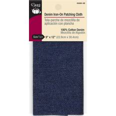 Patches & Appliqués Onken Dritz Denim Iron-On Patches, 9 by 12-Inch, Dark Blue