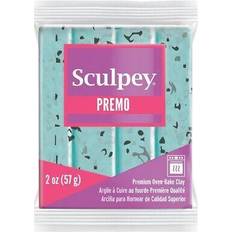 Premo sculpey clay 2oz-turquoise granite -pe02-5036