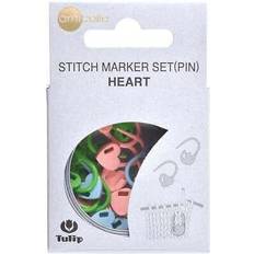 Tulip Stitch Marker Set 15/Pkg-Heart