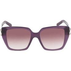 Solglasögon Ferragamo SF968S 547 Solglasögon Acetat Violett Fyrkantig Skuggad