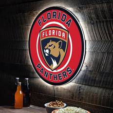 White Wall Decor Evergreen NHL Florida Panthers Ultra-Thin Light Sign