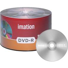 Imation DVD-R 16 x 4,7 GB 120 Minuten Marken-Logo, blanko, für Filme und Daten, 50 Stück