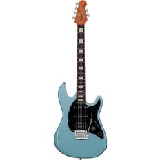 Grey Electric Guitar Sterling By Music Man Cutlass CT50 Plus, Aqua Grey