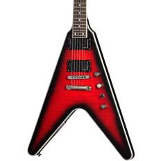 Strumenti Musicali Epiphone Dave Mustaine Prophecy Flying V Aged Dark Red Burst Chitarra Elettrica