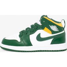 Jordan White Trainers Jordan Air Mid 1 Sonics