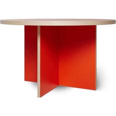 Orange Matbord HKliving round ø130cm Dining Table