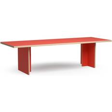 Orange Matbord HKliving Rectangular Dining Table 280 cm Matbord