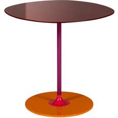 Kartell Mesas Kartell Thierry Medio Beistelltisch H 45 cm Bordeaux/Lackiert Mesa Auxiliar