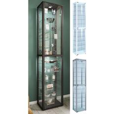 Argent Vitrines en verre VCM Kavisa XXL Vitrine en verre