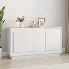 Madie vidaXL Credenza Bianca 102x35x55 cm in Legno Multistrato Madia