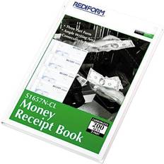 S1657NCL Hardcover Numbered Money Receipt Book X