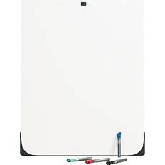 Brown Whiteboards Quartet Dry Erase Board,Easel Mounted,34"x27"