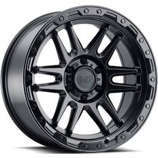 19" - Black Car Rims Black Rhino Apache Wheel, 20x9 with 6 on 120 Bolt Pattern - Matte