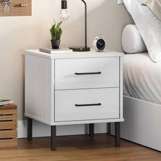 Pine Bedside Tables vidaXL oslo kiefer mehrere Nachttisch