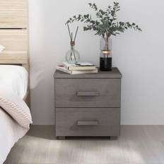 vidaXL 40x35x44,5 massivt Sengebord 35x40cm