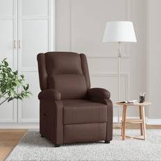 VidaXL Armchairs vidaXL Braun Kunstleder Sessel