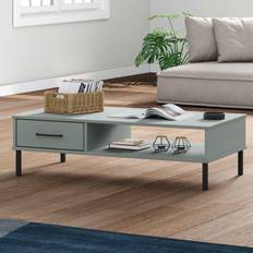 vidaXL Solid Wood Pine Coffee Table