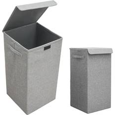 DuneDesign Laundry Basket with Lid