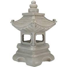 Gray Garden Ornaments Northlight 13.5" Dark Gray Pagoda Outdoor Garden Statue