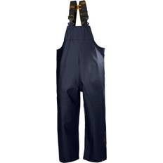 Blue - Men Rain Trousers Helly Hansen Men's Gale Rain Bib Pants - Navy