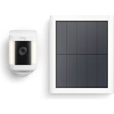 Wi-Fi 3 (802.11g) Surveillance Cameras Ring Spotlight Cam Plus Solar