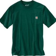 5XL - Men T-shirts Carhartt Men's K87 Pocket T-shirt- North Woods Heather