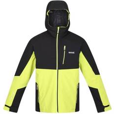 Elástico Ropa de lluvia Regatta Men's Wentwood VII Waterproof Jacket - Black Bright Kiwi