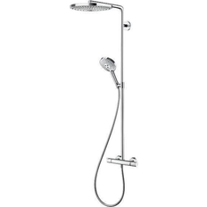 Weiß Kopfbrausensets Hansgrohe Raindance Select S (27133400) Weiß, Chrom