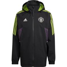 adidas Manchester United Condivo 22 Rain Jacket Men's - Black