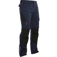 Jobman Pantaloni da lavoro Jobman J2321-blau/schwarz-64 Pantaloni Blu scuro, Nero Taglia: 64