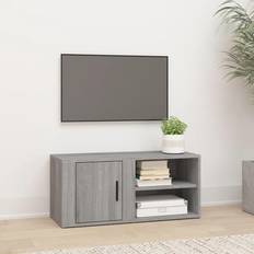 Gris Meubles TV vidaXL Sonoma Gris 80x31.5x36 cm Meuble TV