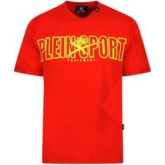 Philipp Plein Sport Bold Branded Logo T-shirt - Red