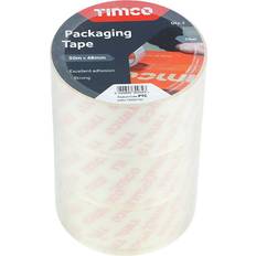 Timco Packaging Tape Clear 48mm x 50m 3pcs