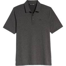 The Zinna Polo T-shirt - Heather Black