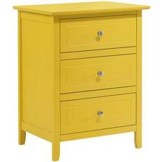 Yellow Bedside Tables Glory Furniture Daniel Collection G1302-N Bedside Table