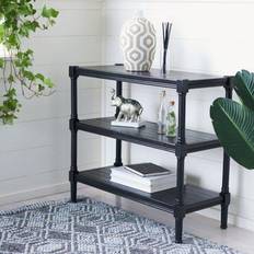 Console table with shelf Safavieh Rafiki 3-Shelf Console Table