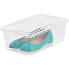 Iris USA 6 Qt Clear Latch Storage Box