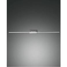 Fabas Luce LED Spegellampa Nala Förkromad 110 cm Metall Väggarmatur