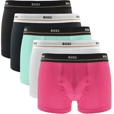 HUGO BOSS Essential Trunks 5-pack - Pink