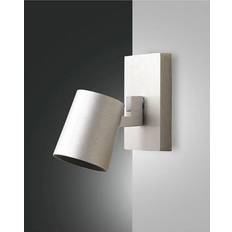 Illuminazioni Fabas Luce Wandstrahler Aluminium Gebürstet GU10 Modo Dimmbar Faretto