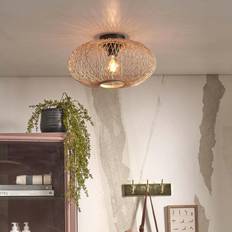 Good & Mojo Loftlampe Cango Natur Ø 40 cm Pendel