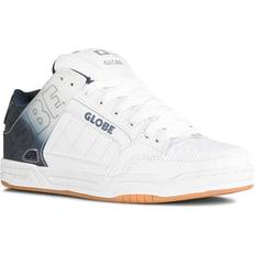 Globe Tilt Skate Shoes White/Blue Stipple