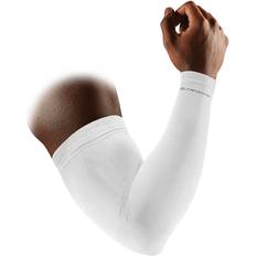 Santé McDavid Elite Compression Arm Sleeves Pair, Blanc White