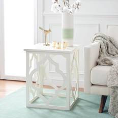 Beige Small Tables Safavieh Milo Trellis Small Table